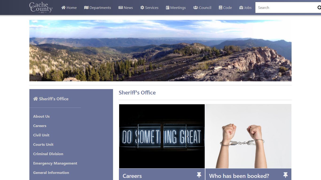 Official Site of Cache County, Utah - Sheriff's Office